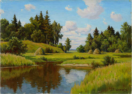 Щербаков Борис Валентинович. Июль в Подмосковье 